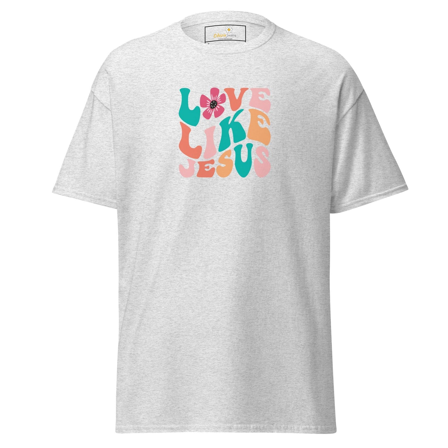 Unisex classic tee - SPIRITUAL LOVE LIKE JESUS - REGULAR - Ash / S
