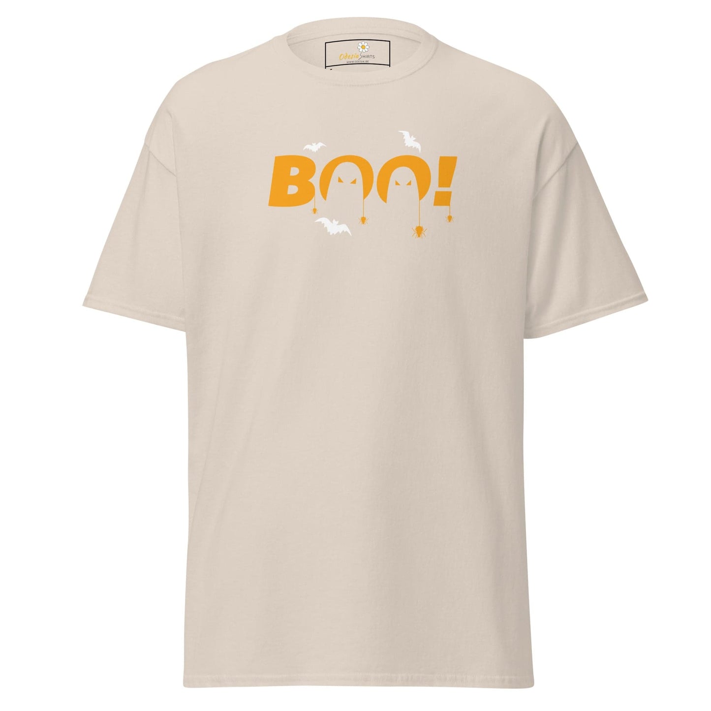 Unisex classic t-shirt - SEASONAL HALLOWEEN BOO - REGULAR - Natural / S