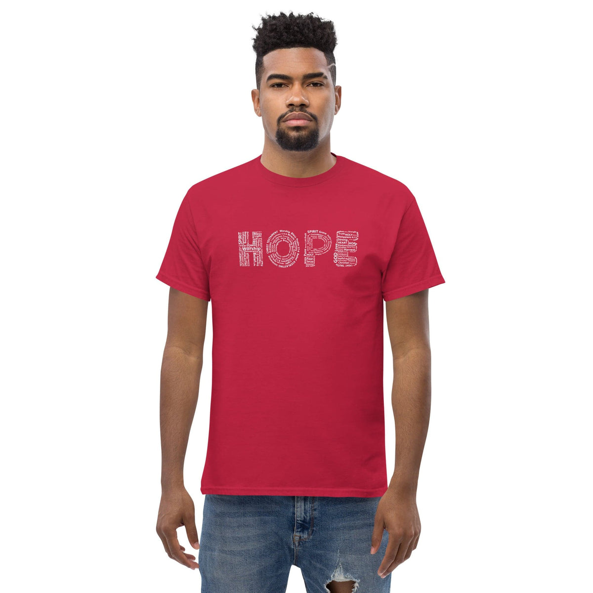Art T-shirt Design Tee • Man / Woman • [s-xl] - Cardinal / s