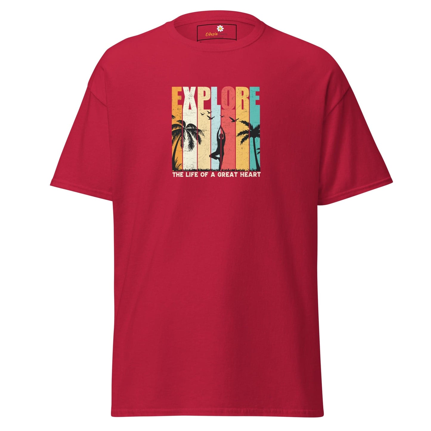 Art T-shirt Design Tee • Man / Woman • [s-xl] - Cardinal / s