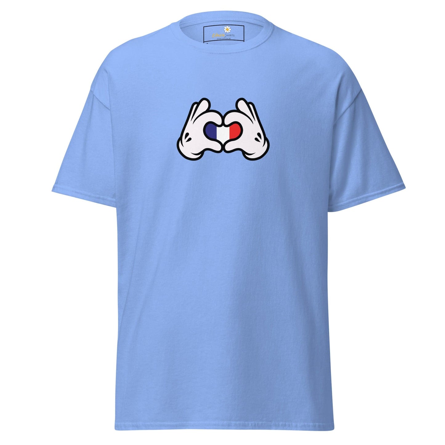 Art T-shirt Design Tee • Man / Woman • [s-xl] - Carolina Blue / s