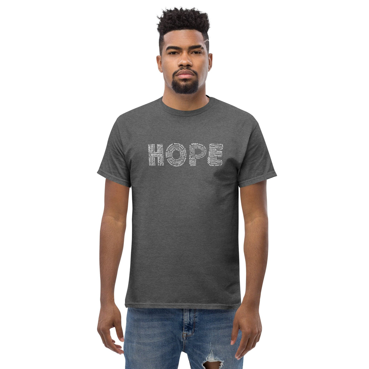 Art T-shirt Design Tee • Man / Woman • [s-xl] - Dark Heather / s