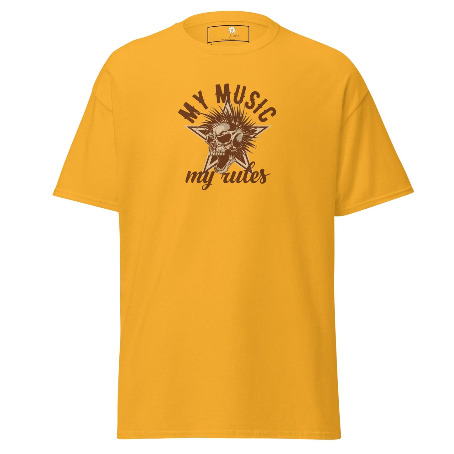 Art T-shirt Design Tee • Man / Woman • [s-xl] - Gold / s