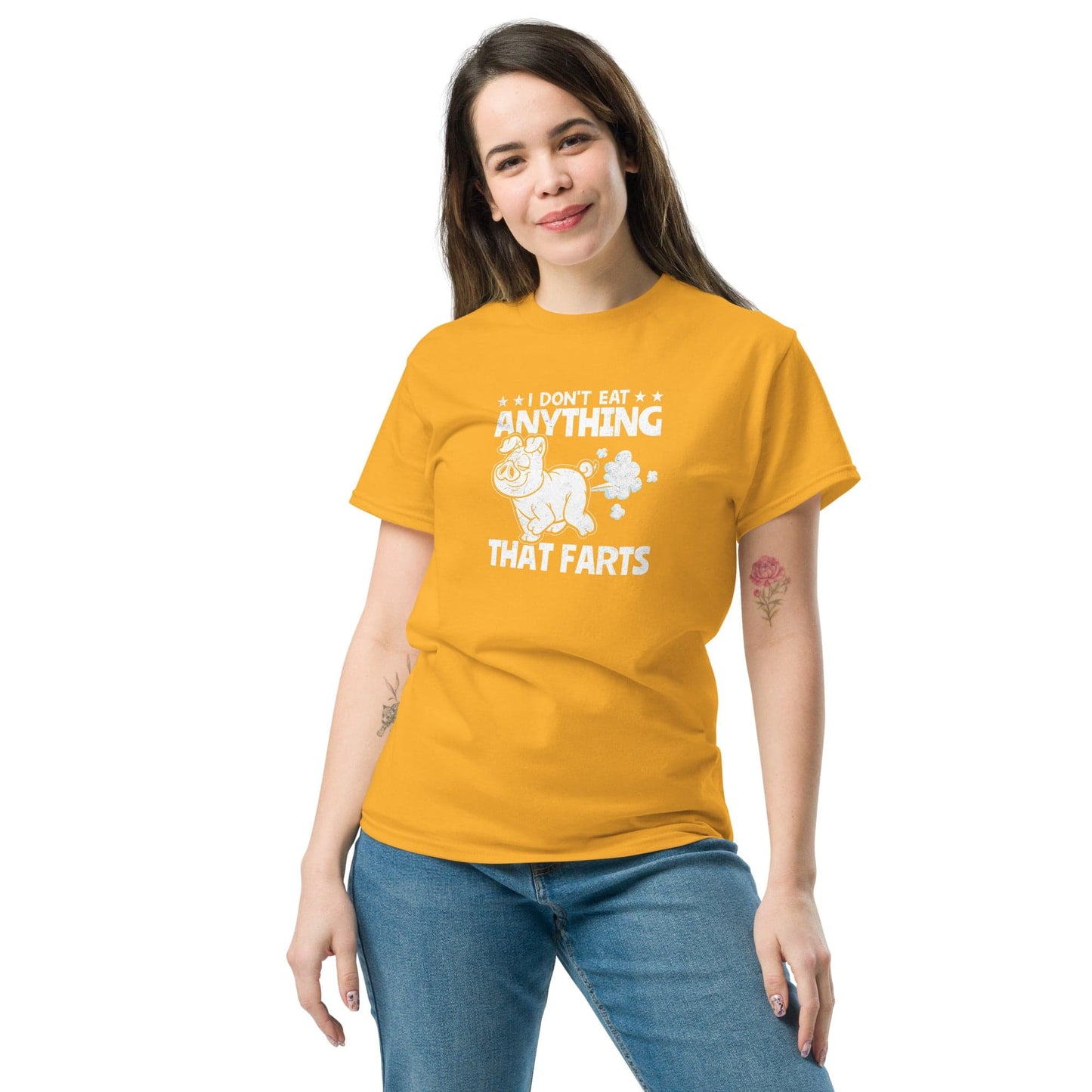 Art T-shirt Design Tee • Man / Woman • [s-xl] - Gold / s