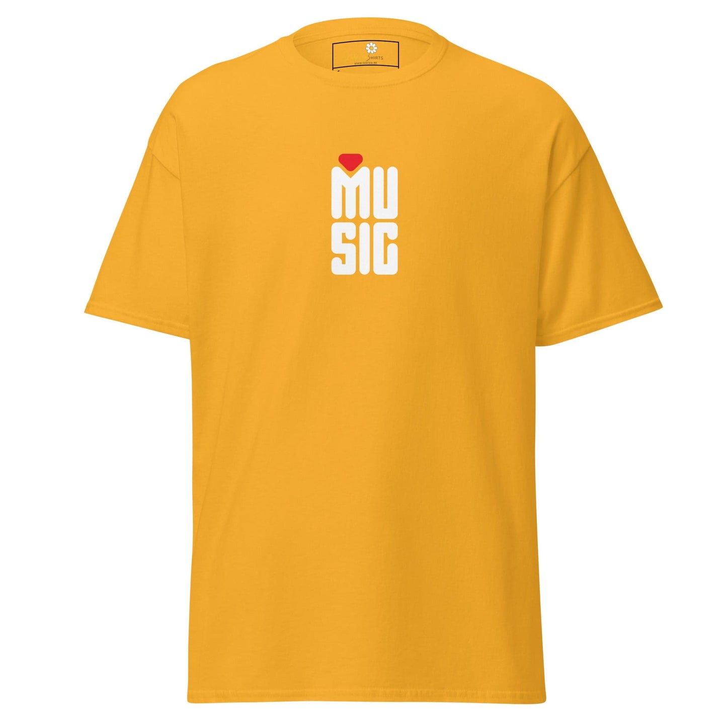 Art T-shirt Design Tee • Man / Woman • [s-xl] - Gold / s