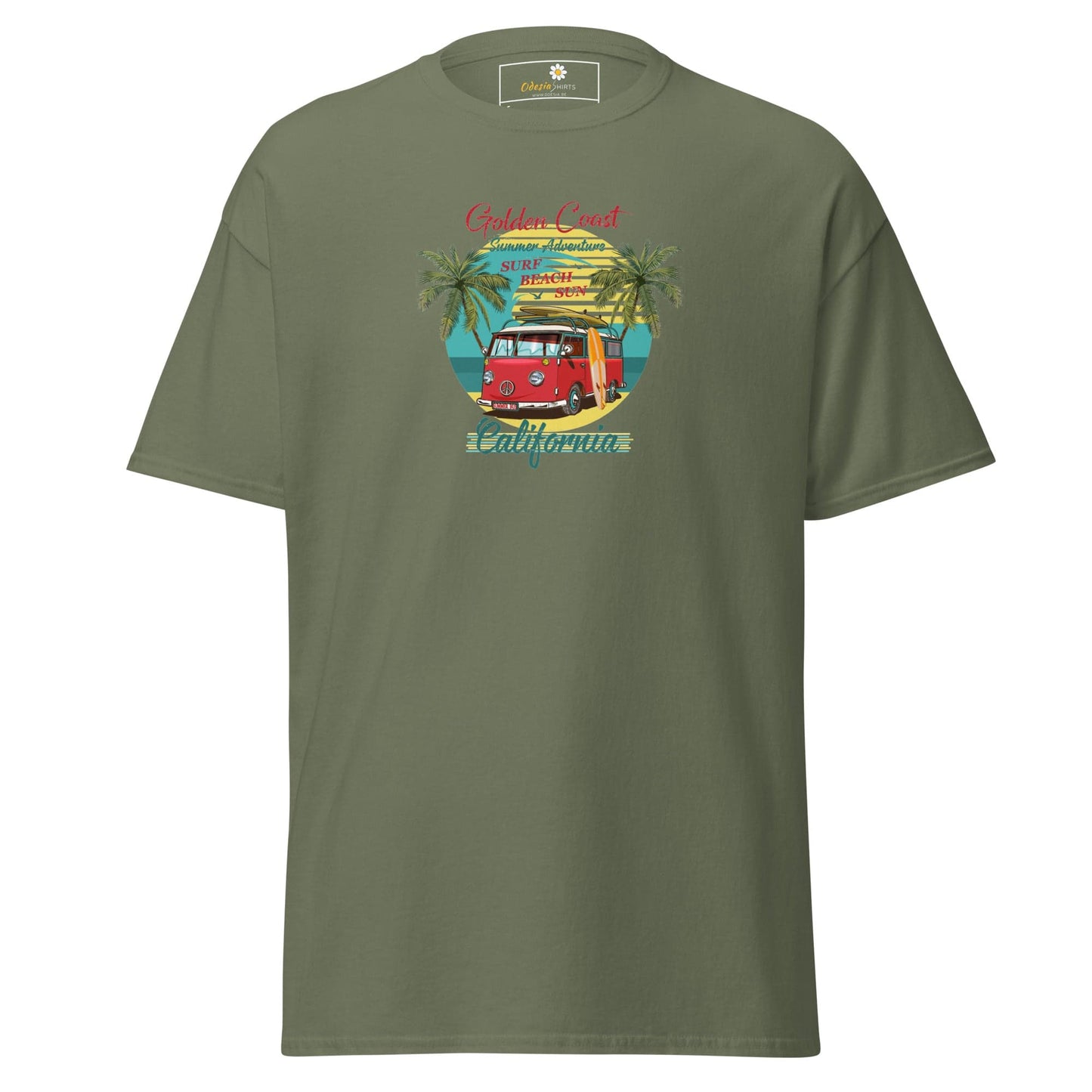 Art T-shirt Design Tee • Man / Woman • [s-xl] - Military Green / s