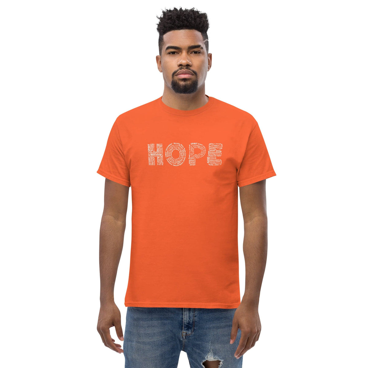 Art T-shirt Design Tee • Man / Woman • [s-xl] - Orange / s