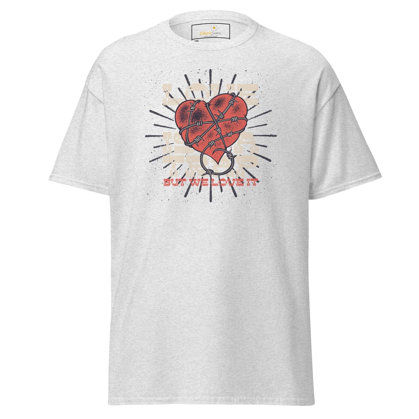 Art T-shirt Design Tee • Men / Women • [2xl-5xl] - Ash / 2xl