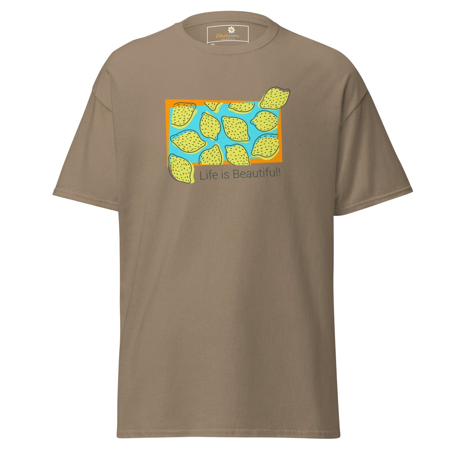 Art T-shirt Design Tee • Men / Women • [2xl-5xl] - Brown Savana / 2xl