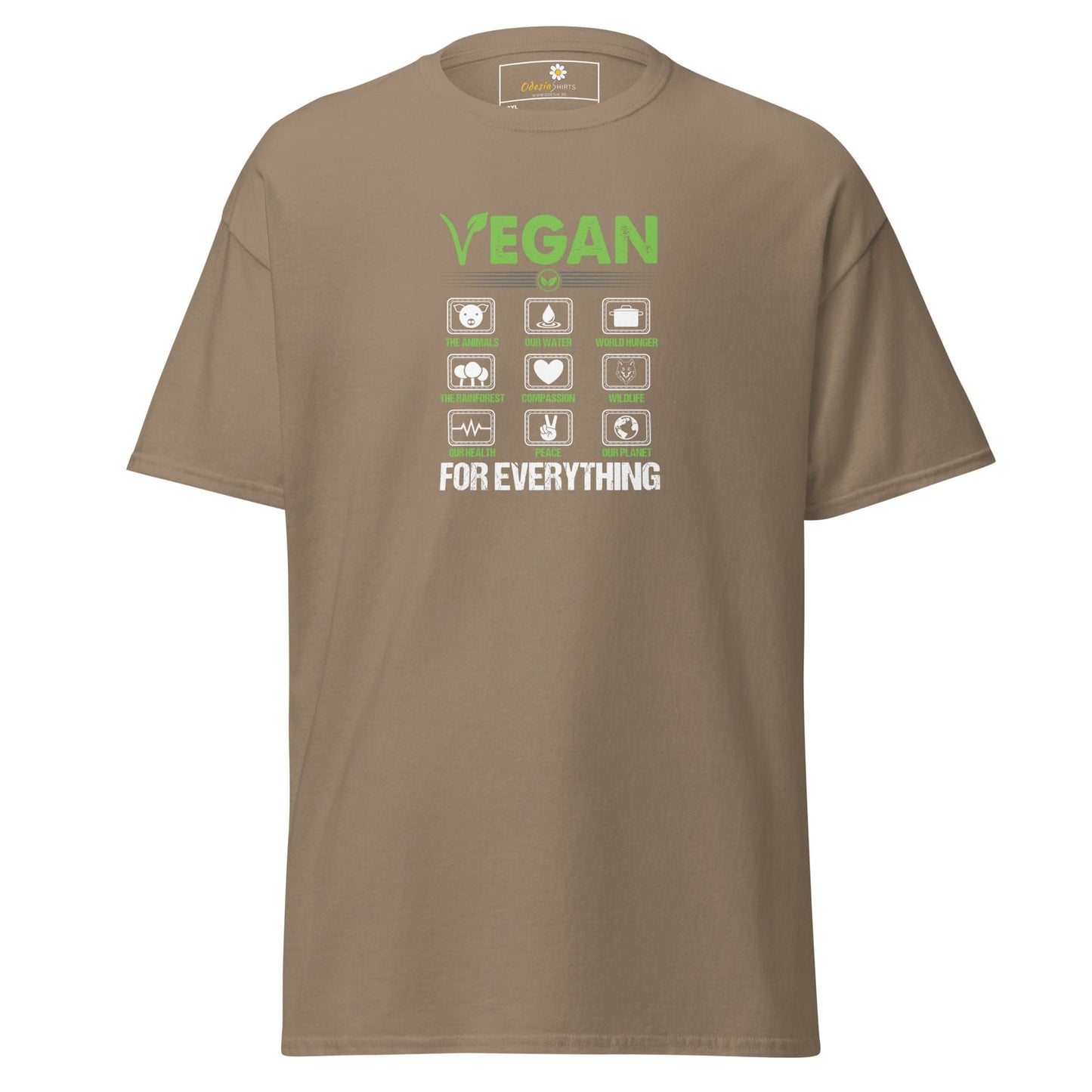 Art T-shirt Design Tee • Men / Women • [2xl-5xl] - Brown Savana / 2xl