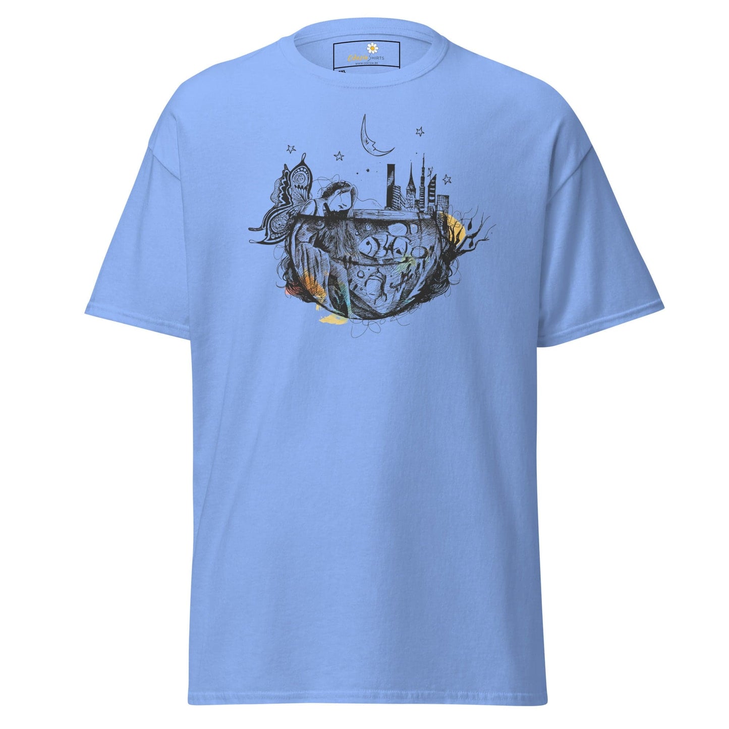 Art T-shirt Design Tee • Men / Women • [2xl-5xl] - Carolina Blue / 2xl