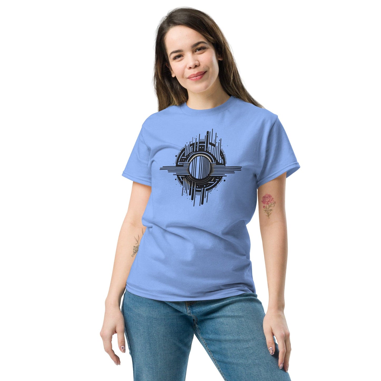 Art T-shirt Design Tee • Men / Women • [2xl-5xl] - Carolina Blue / 2xl