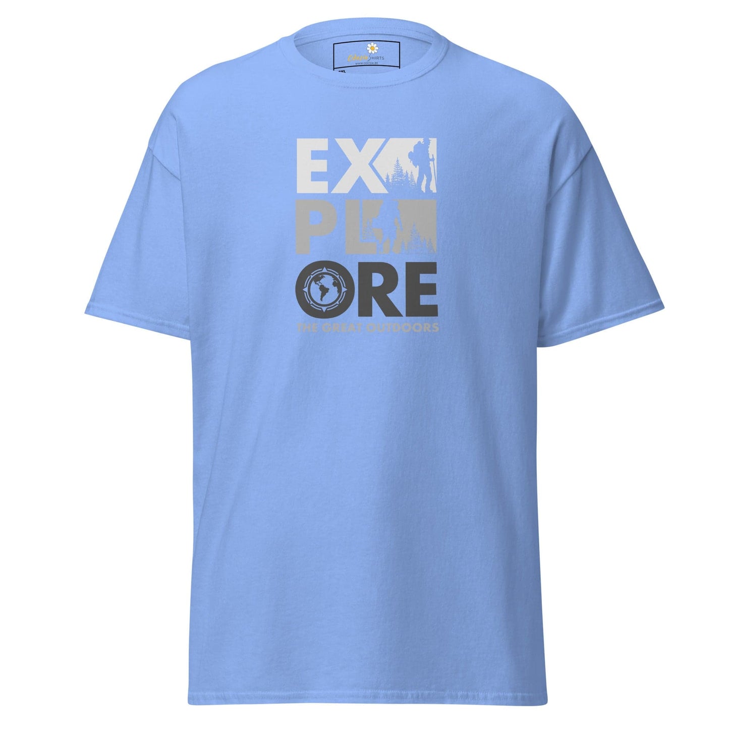 Art T-shirt Design Tee • Men / Women • [2xl-5xl] - Carolina Blue / 2xl