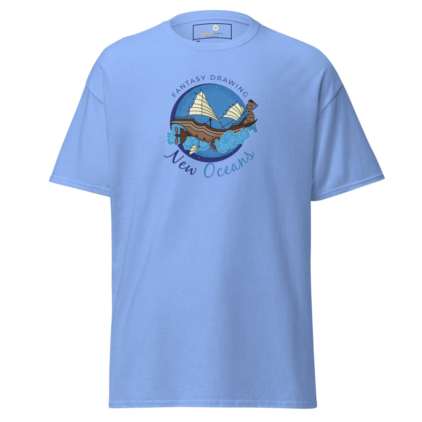 Art T-shirt Design Tee • Men / Women • [2xl-5xl] - Carolina Blue / 2xl