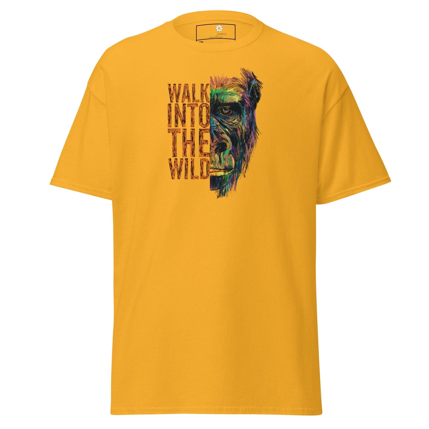 Art T-shirt Design Tee • Men / Women • [2xl-5xl] - Gold / 2xl