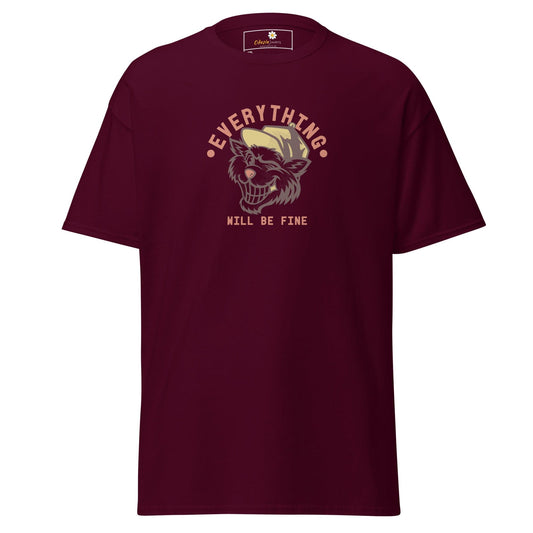 Art T-shirt Design Tee • Men / Women • [2xl-5xl] - Maroon / 2xl