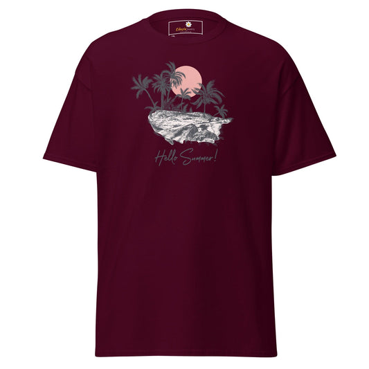 Art T-shirt Design Tee • Men / Women • [2xl-5xl] - Maroon / 2xl
