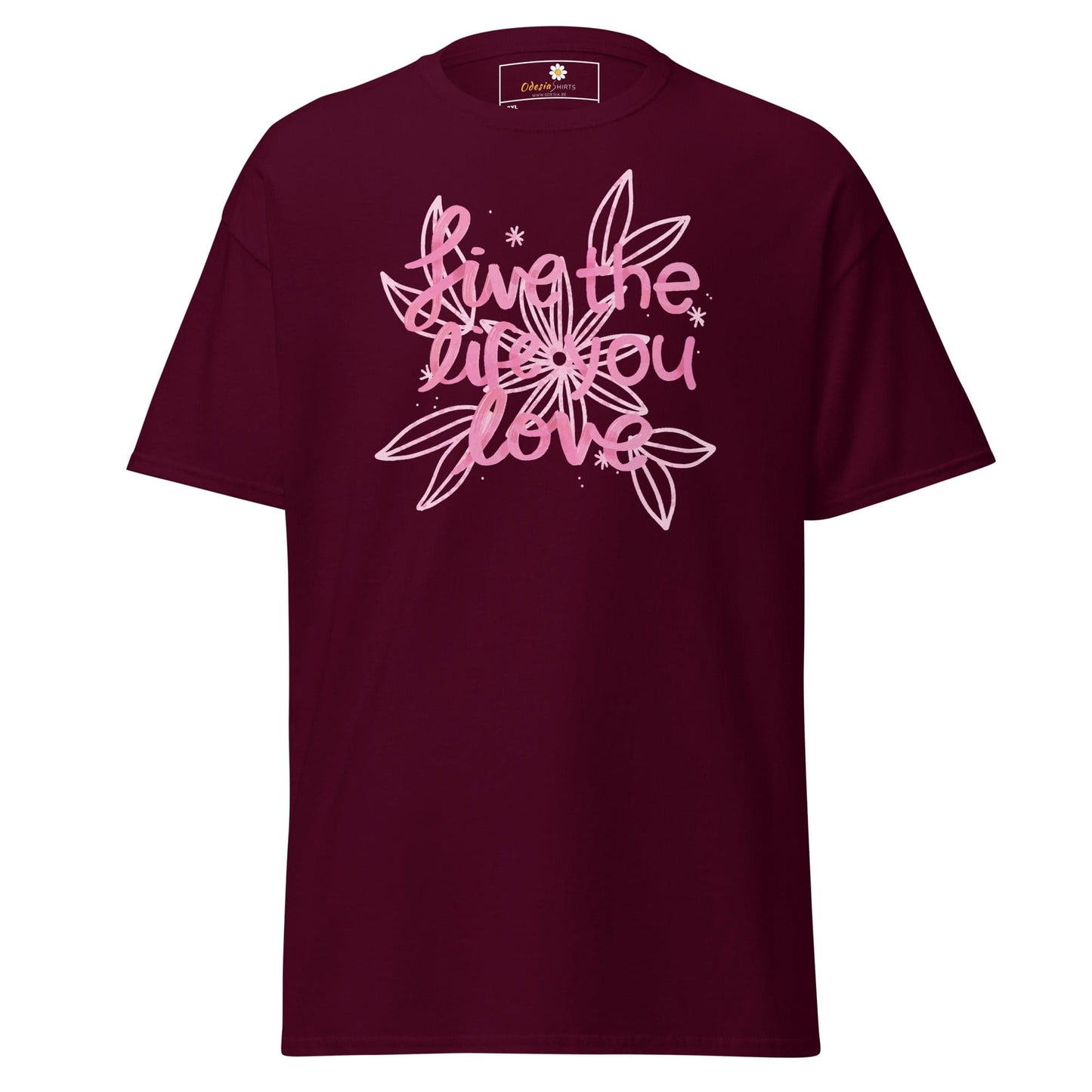 Art T-shirt Design Tee • Men / Women • [2xl-5xl] - Maroon / 2xl