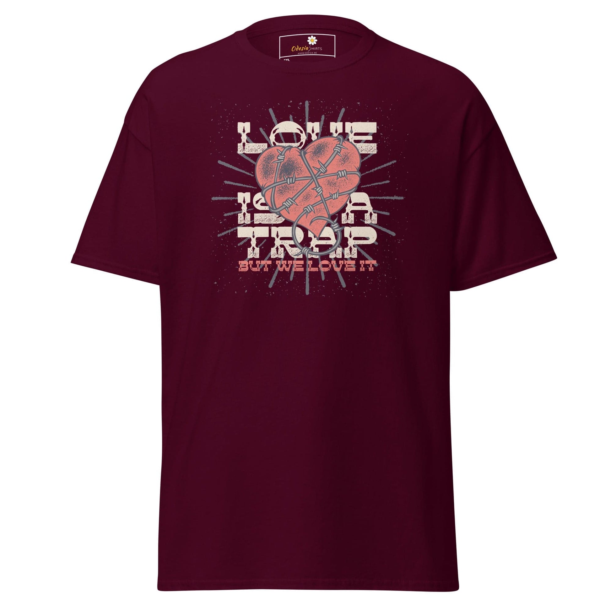 Art T-shirt Design Tee • Men / Women • [2xl-5xl] - Maroon / 2xl