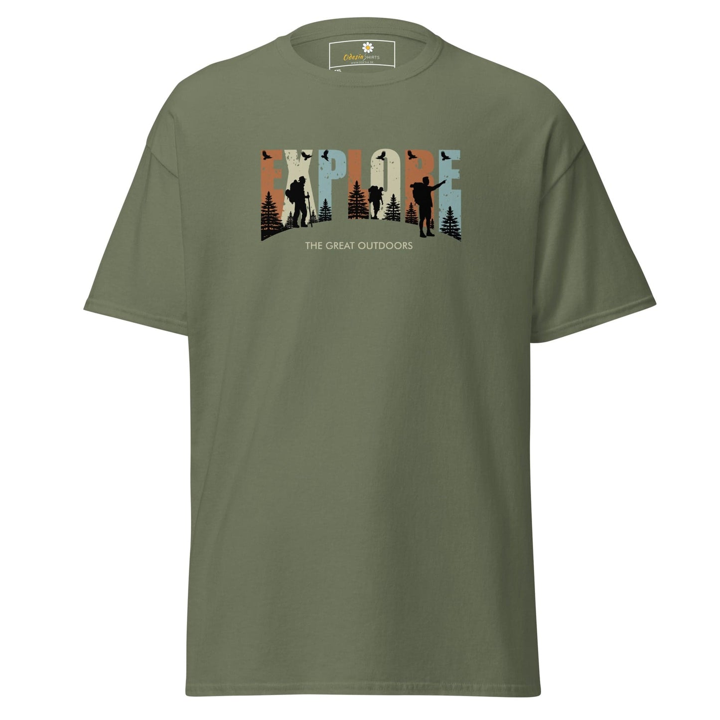 Art T-shirt Design Tee • Men / Women • [2xl-5xl] - Military Green / 2xl
