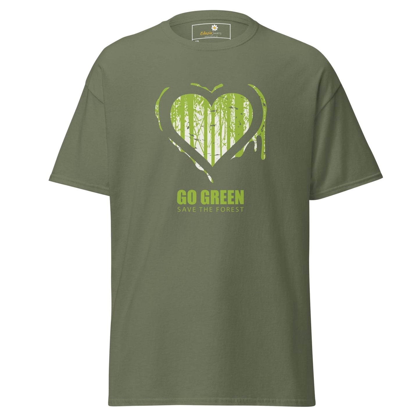 Art T-shirt Design Tee • Men / Women • [2xl-5xl] - Military Green / 2xl