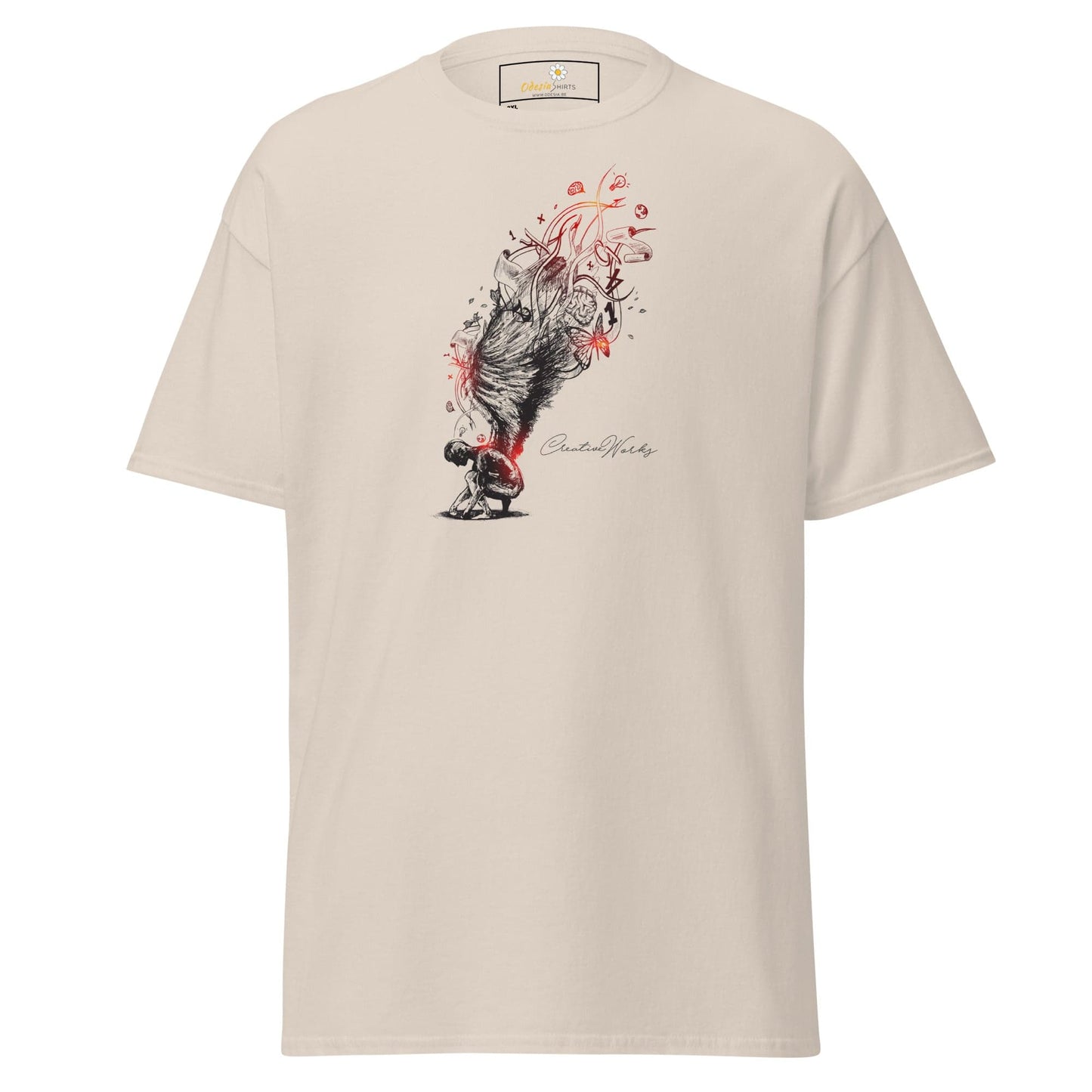 Art T-shirt Design Tee • Men / Women • [2xl-5xl] - Natural / 2xl