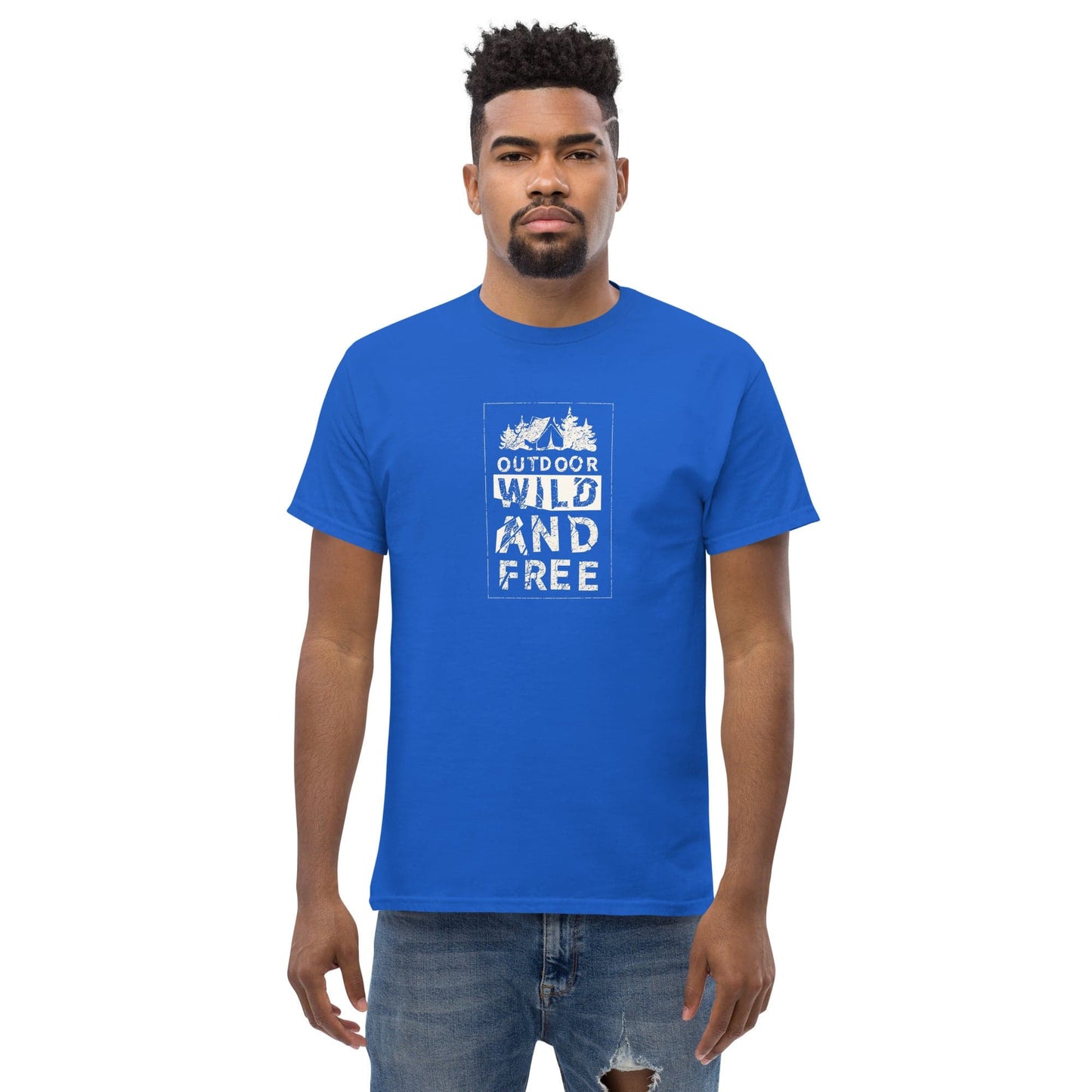 Art T-shirt Design Tee • Men / Women • [2xl-5xl] - Royal / 2xl