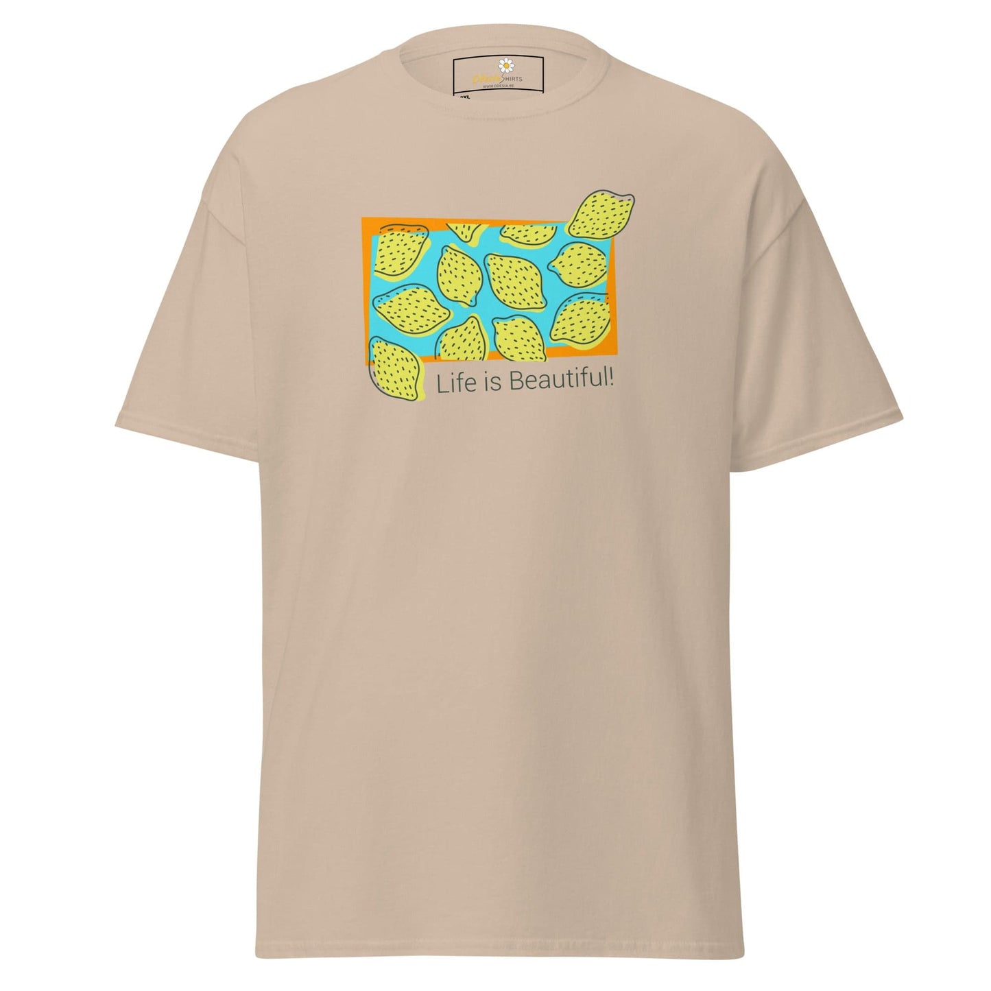 Art T-shirt Design Tee • Men / Women • [2xl-5xl] - Sand / 2xl