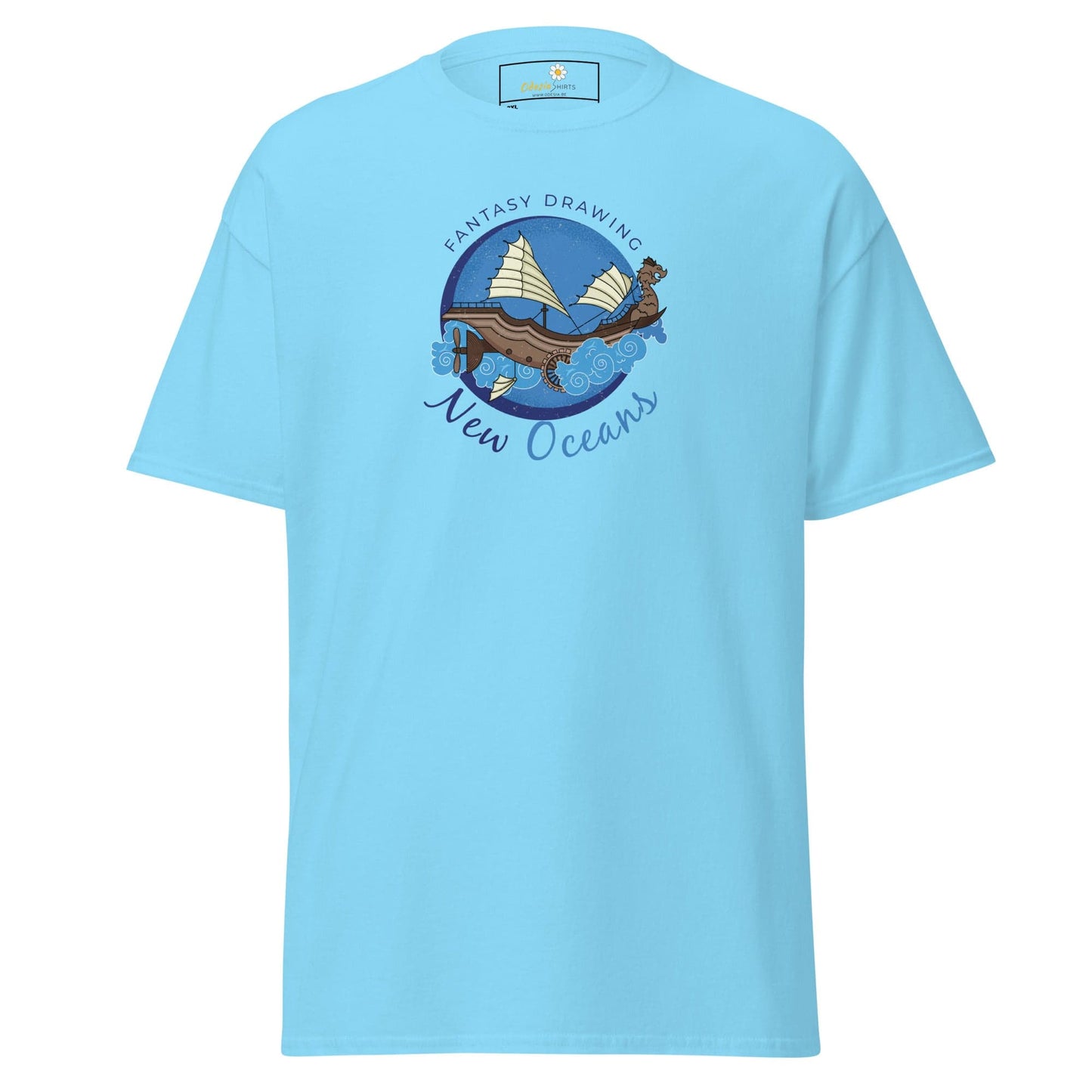 Art T-shirt Design Tee • Men / Women • [2xl-5xl] - Sky / 2xl