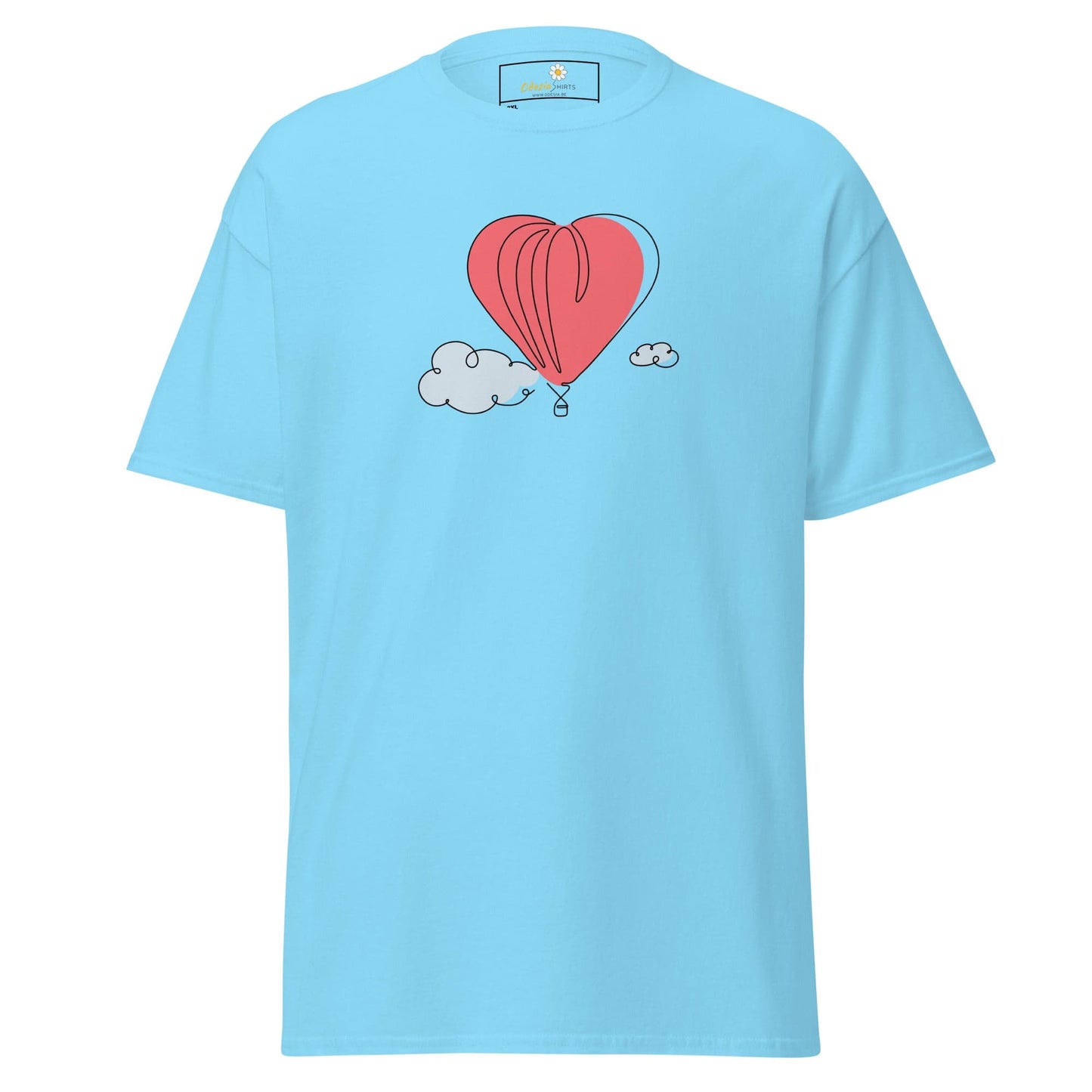 Art T-shirt Design Tee • Men / Women • [2xl-5xl] - Sky / 2xl