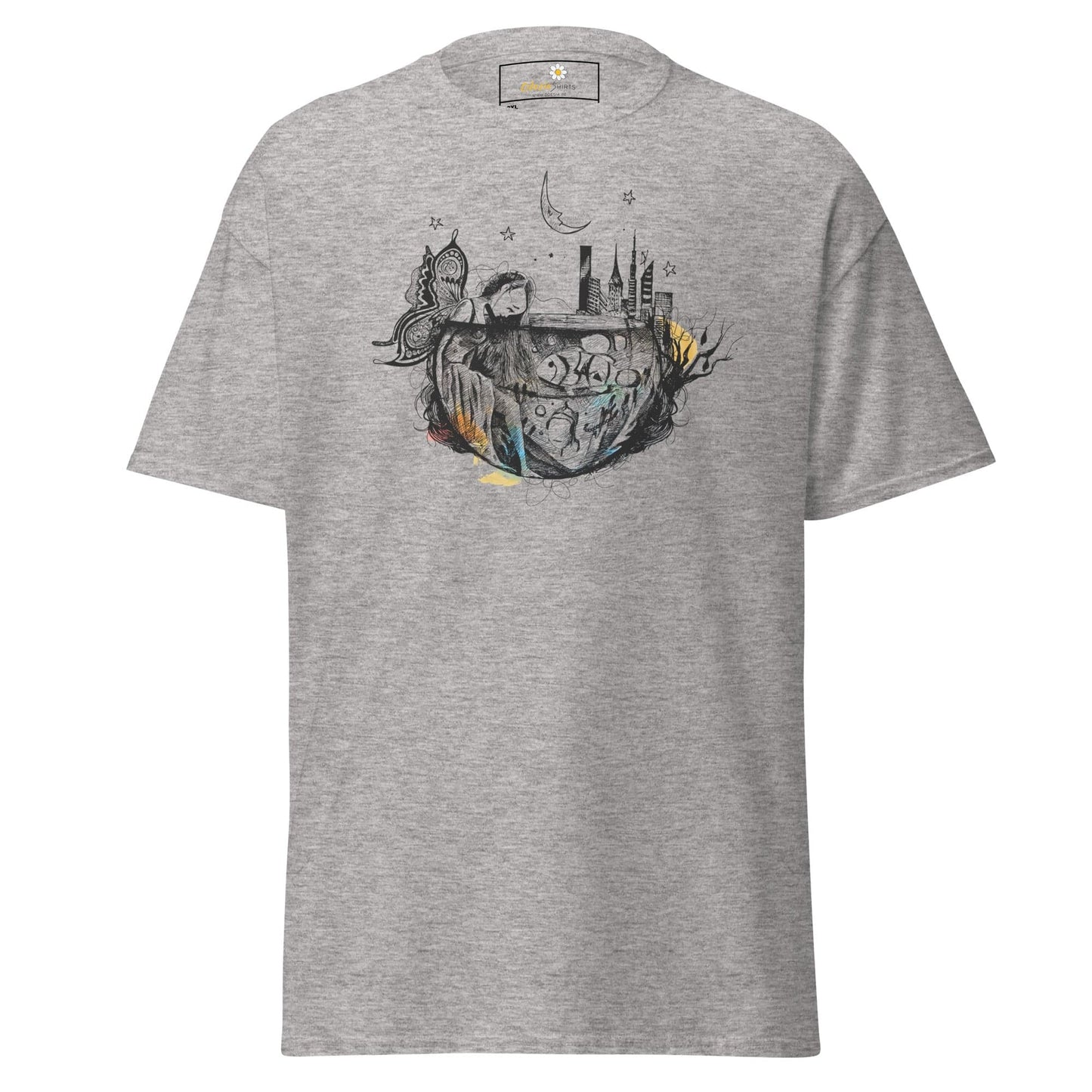 Art T-shirt Design Tee • Men / Women • [2xl-5xl] - Sport Grey / 2xl