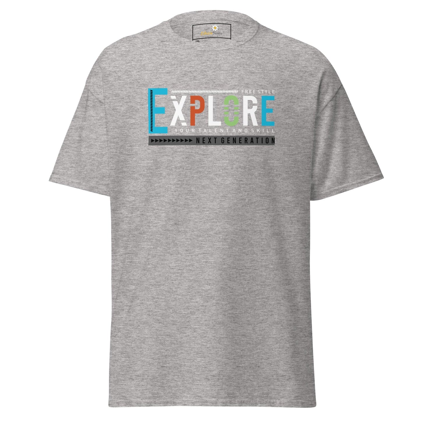 Art T-shirt Design Tee • Men / Women • [2xl-5xl] - Sport Grey / 2xl