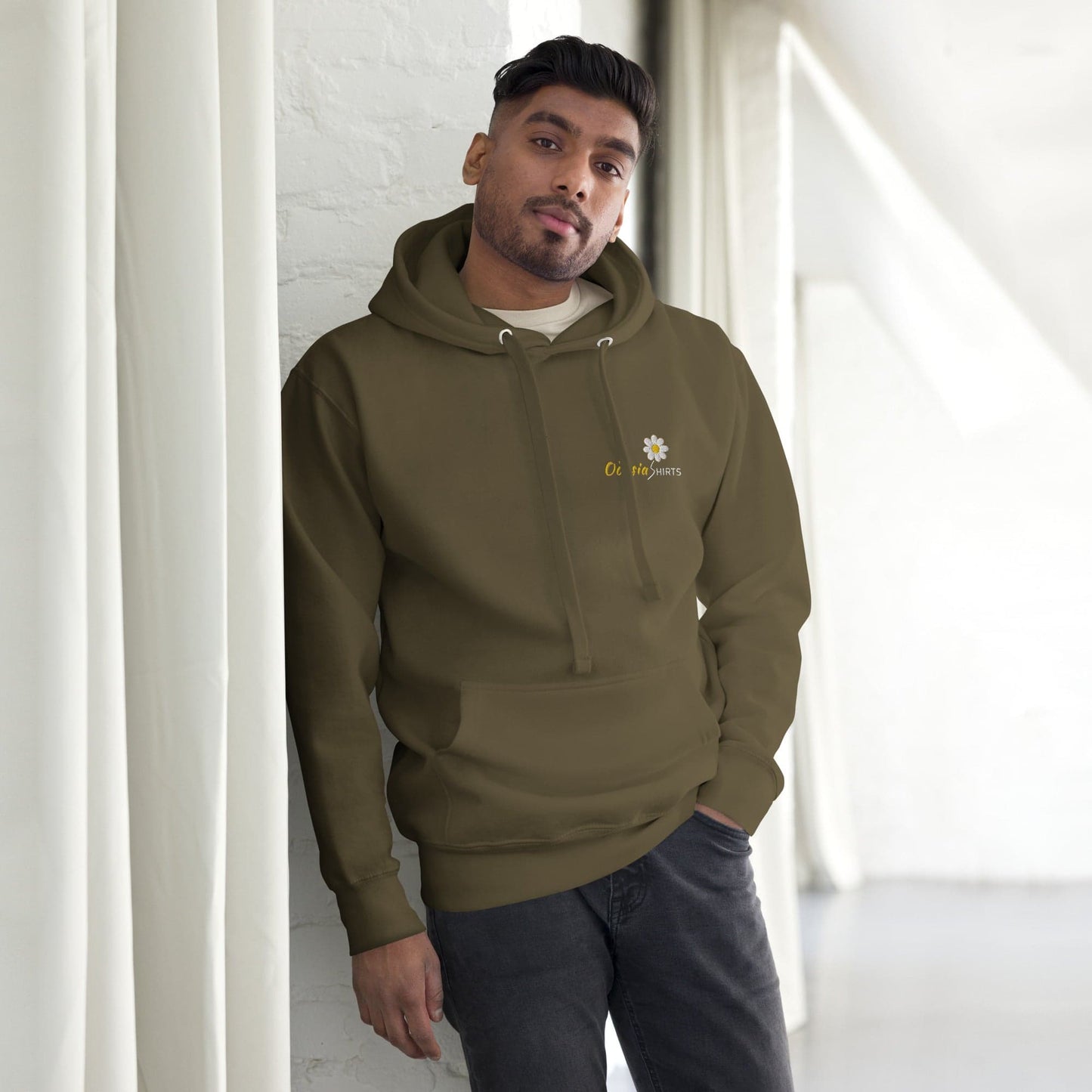 ODESIA’S Hoodie - Military Green / S