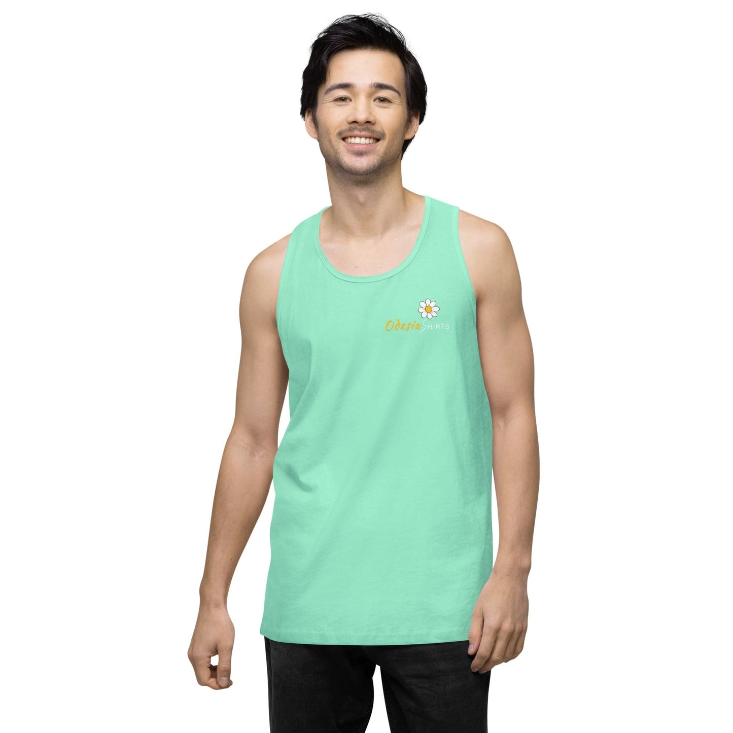 Odesia’s Men’s premium tank top - Mint / S