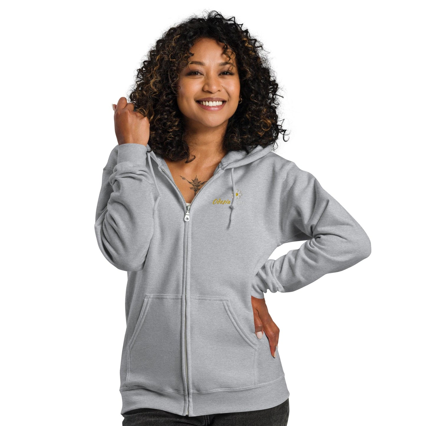 ODESIA’S Unisex heavy blend zip hoodie