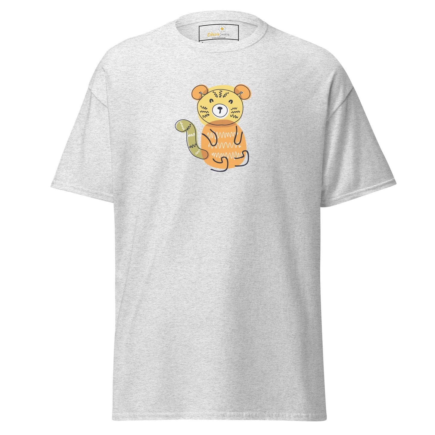 Unisex classic tee - ANIMALS FRIENDLY BEAR - REGULAR - Ash / S