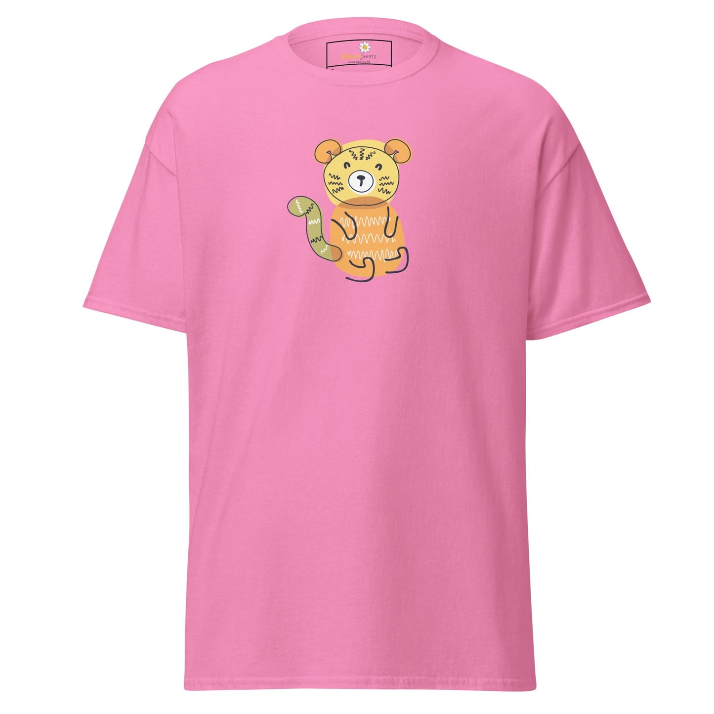 Unisex classic tee - ANIMALS FRIENDLY BEAR - REGULAR - Azalea / S