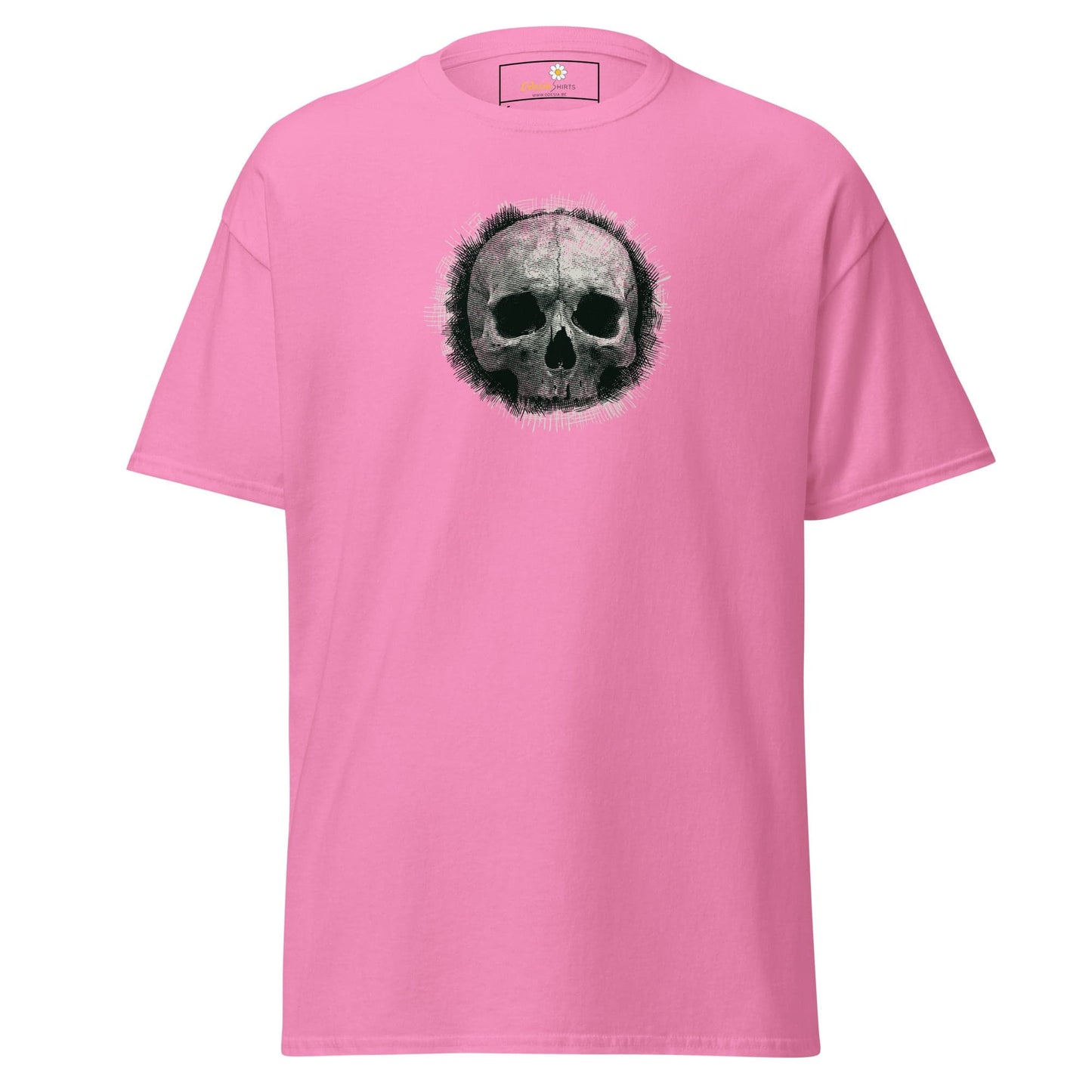 Unisex classic tee - SKULL - REGULAR - Azalea / S