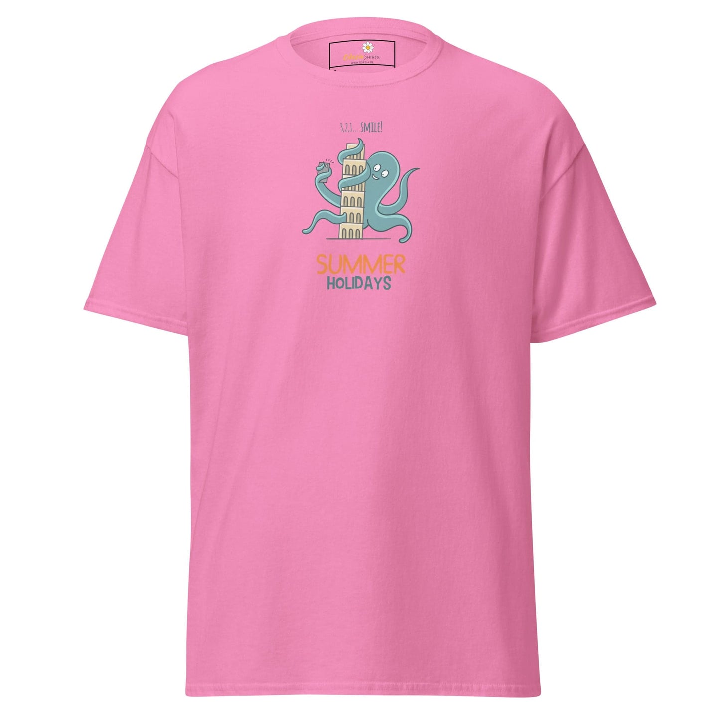 Unisex classic tee - SUMMER FUN HOLIDAYS - Azalea / S