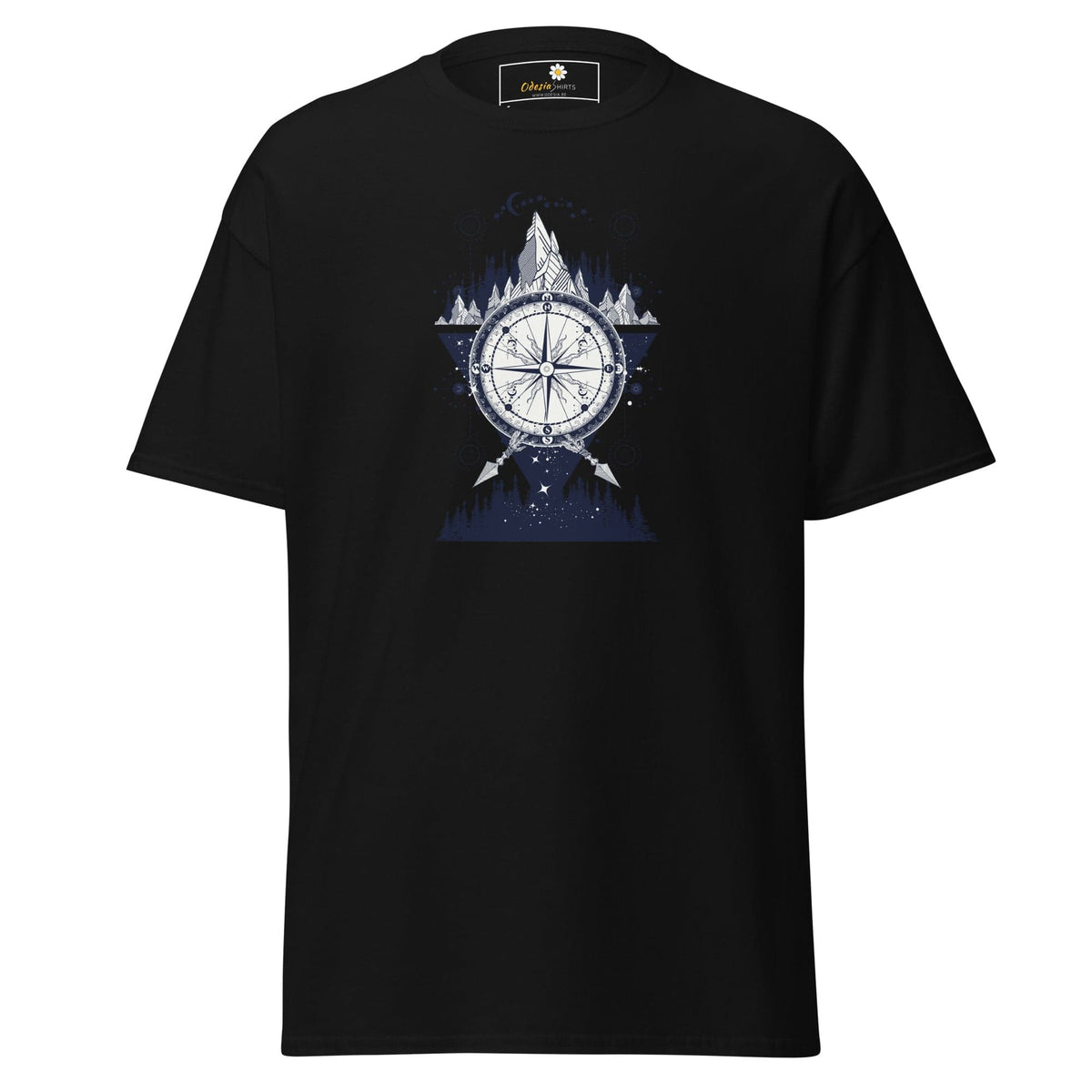 Unisex classic t-shirt - MYSTIC DIRECTIONS - REGULAR - Black / S