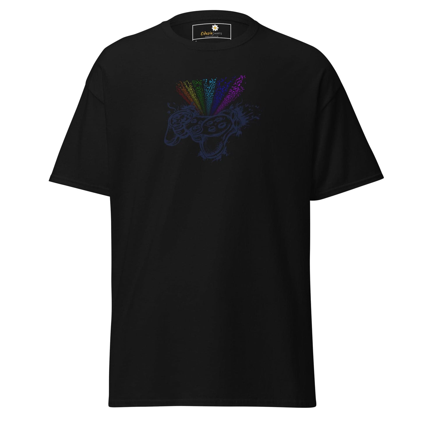 Unisex classic tee - IT COLORFUL GAMER - REGULAR - Black / S