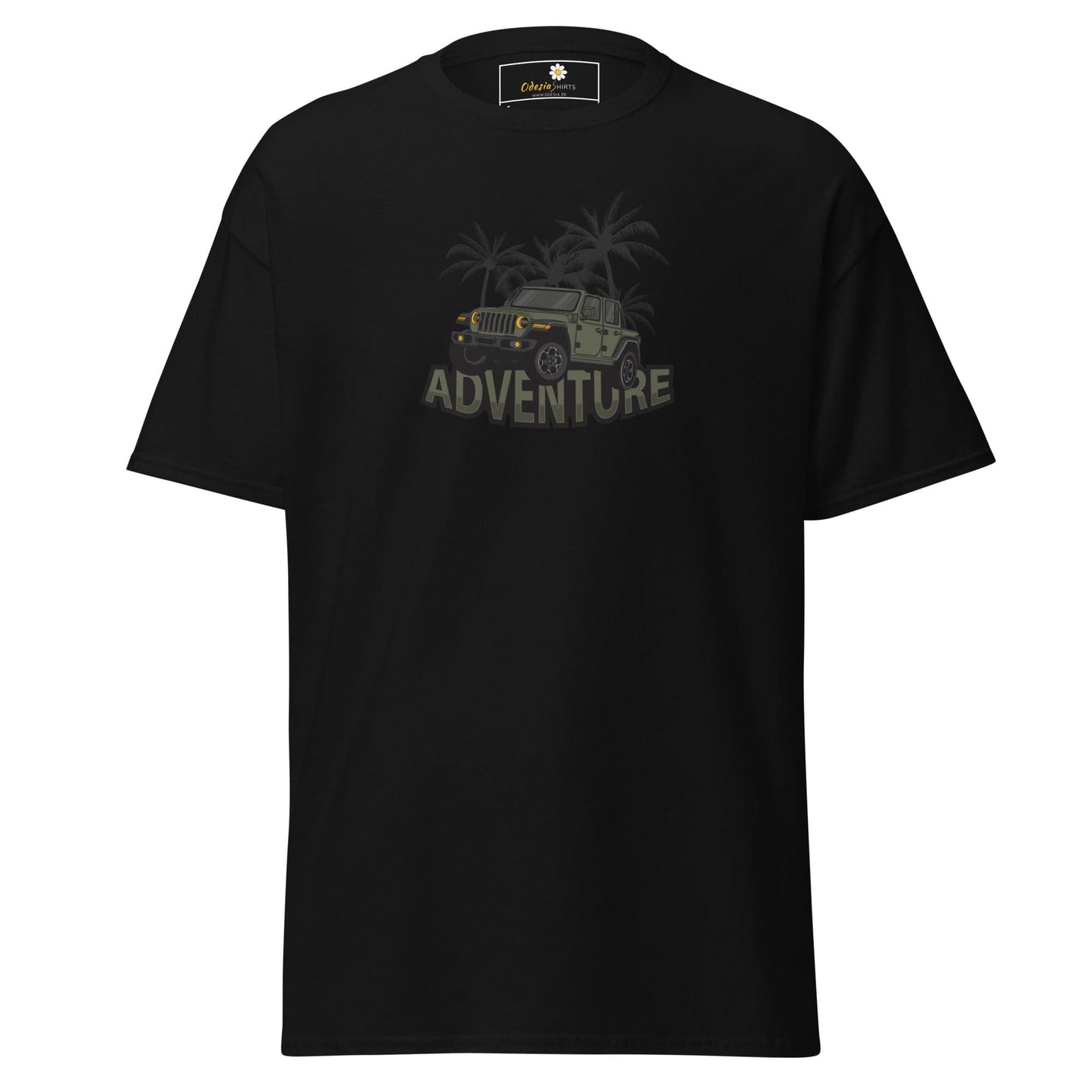 Unisex classic tee - ADVENTURE 4X4 - REGULAR - Black / S