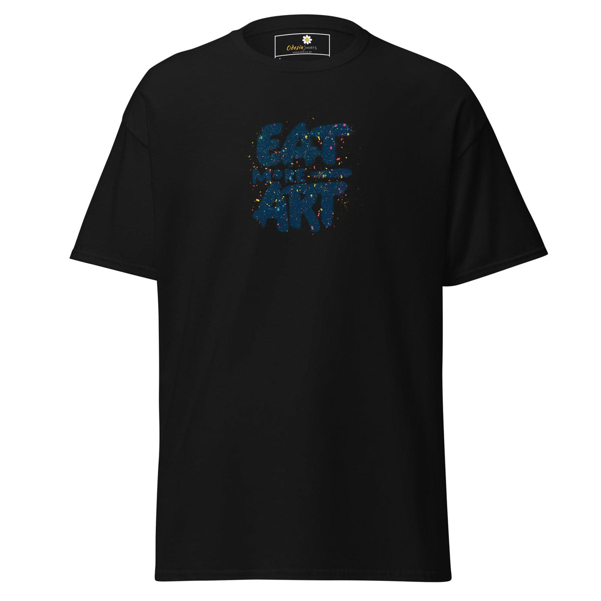 Unisex classic tee - MISC EAT MORE ART - REGULAR - Black / S