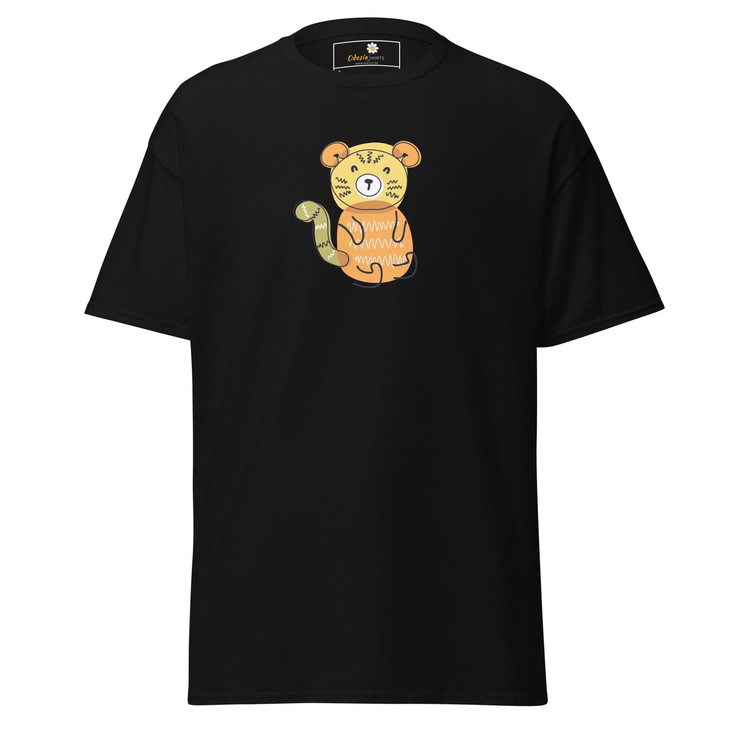 Unisex classic tee - ANIMALS FRIENDLY BEAR - REGULAR - Black / S