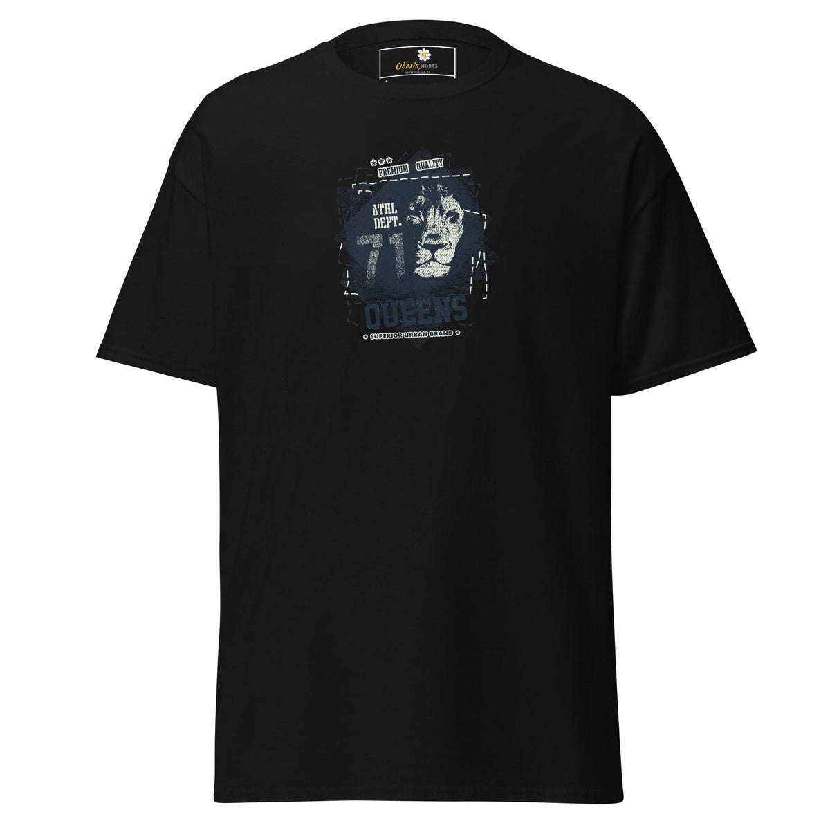 Unisex classic tee - URBAN WILD LIFE 71 QUEENS - REGULAR - Black / S