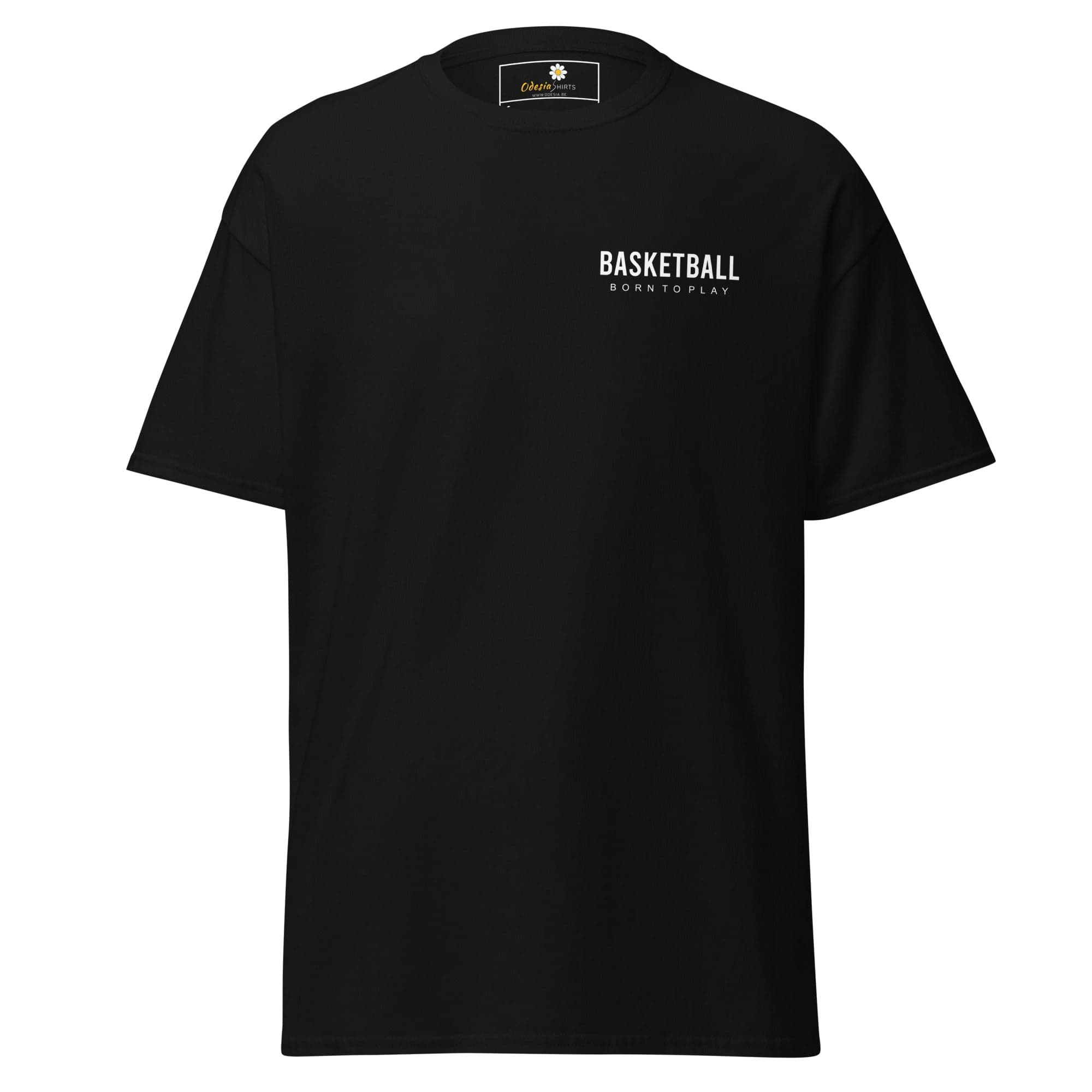 Unisex classic t-shirt - SPORT BASKETBALL - REGULAR - Black / S