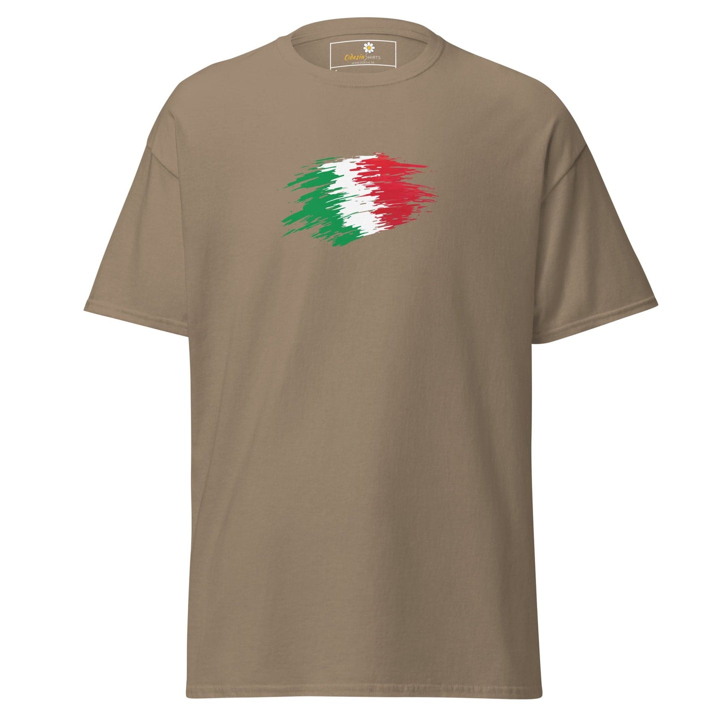 Unisex classic tee - COUNTRY ITALIAN SHAPE - REGULAR - Brown Savana / S