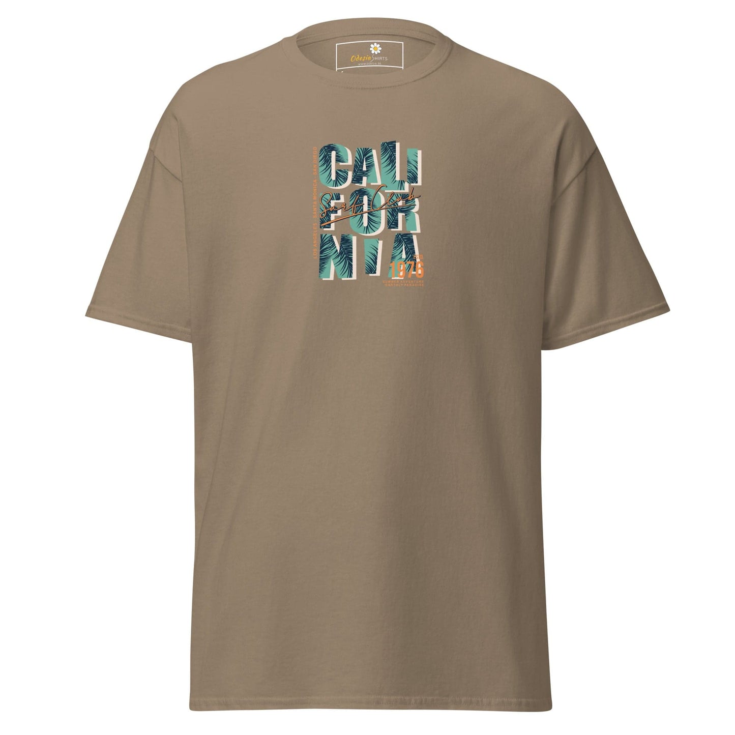 Unisex classic tee - TEXT CALIFORNIA - REGULAR - Brown Savana / S