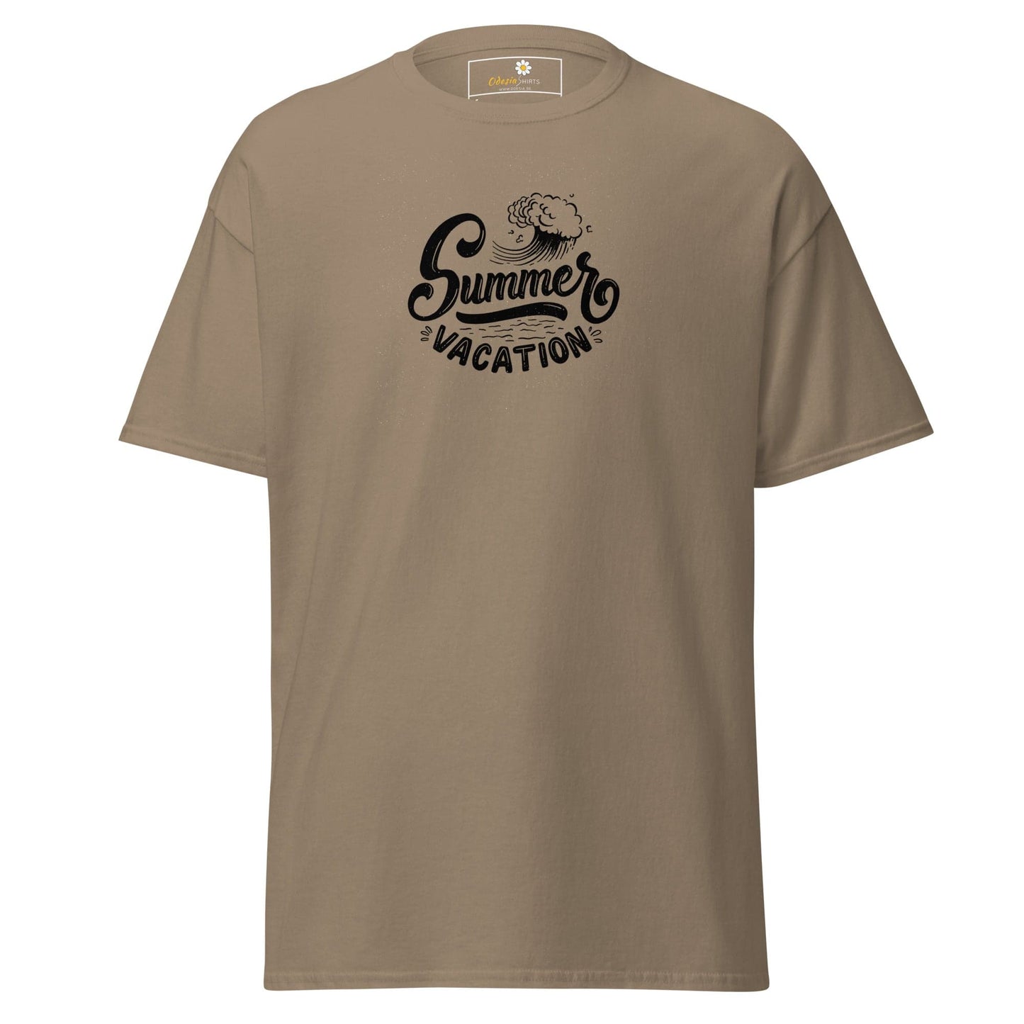 Unisex classic tee - SUMMER VACATION - REGULAR - Brown Savana / S