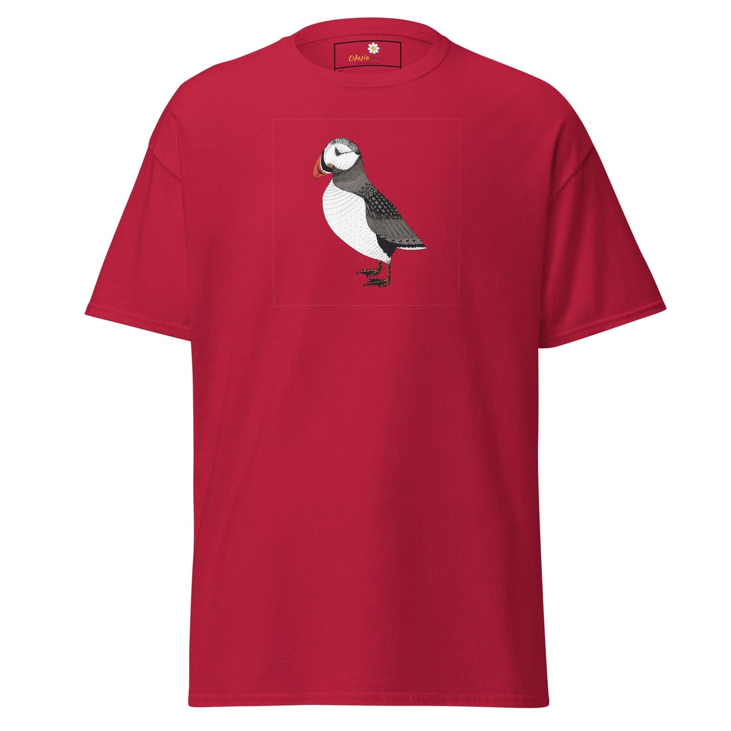 Unisex classic tee - WILD LIFE WALKING BIRD - REGULAR - Cardinal / S